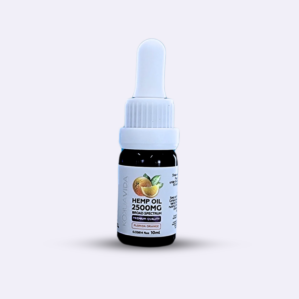 Széles spektrumú CBD olaj 2500 mg - Florida Orange (EU)